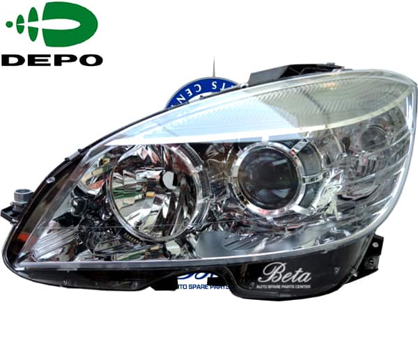 Left Side Headlamp Normal for Mercedes C-Class W204 2008-2010 models, Part Number 2048200561 Left Side Headlamp Normal for Mercedes C-Class W204 2008-2010 models, Part Number 2048200561